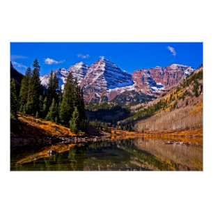 Maroon Bells Perfect Poster