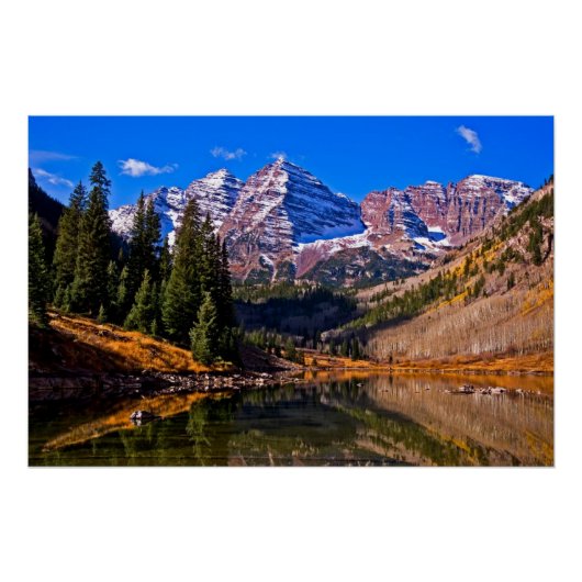 Maroon Bells Perfect Poster (Voorkant)