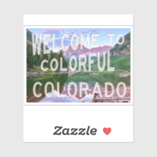 Maroon Bells Sticker