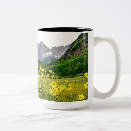 Maroon Bells Tweekleurige Koffiemok (Rechts)