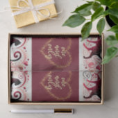 Maroon Cat - inpakpapier Tissuepapier (Geschenk)