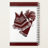 Maroon Cheerleader Planner (Achterkant)
