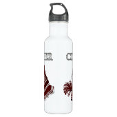 Maroon Cheerleader Waterfles (Achterkant)