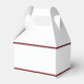 Maroon Class of 2026 Custom Graduation Party Bedankdoosjes (Achterkant)