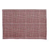 Maroon Dubbelzijdig Enkele Kussensloop slaapzaal d (Voorkant)