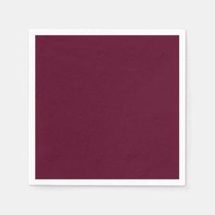 Maroon eenvoudig minimalistisch servet