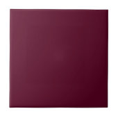 Maroon eenvoudig minimalistisch tegeltje (Voorkant)