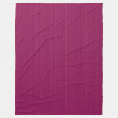 Maroon Elegance Fleece Deken (Voorkant)