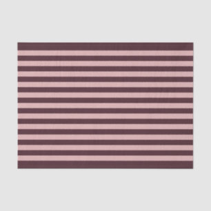 Maroon- en roze strepen tissuepapier
