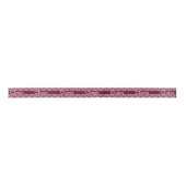 Maroon en White Cheer Ribbon Lint (Voorkant)