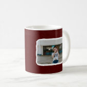 Maroon Funky Class Année Café Mug (Devant droit)