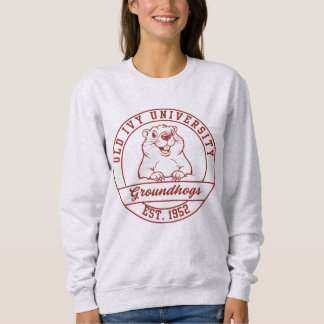 Maroon Groundhogs Licht Sweatshirt - Dames