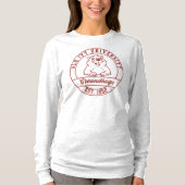 Maroon Groundhogs Long Sleeve T-shirt - Women's (Devant)