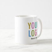 Maroon Inner & Handle Mug Custom Logo Promotionnel (Devant droit)