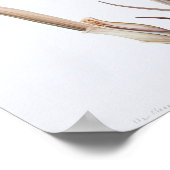 Maroon Irises Flower Art Imprimer Poster (Coin)