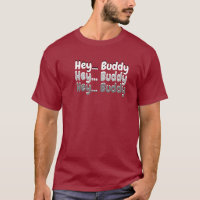 Maroon kleur t-shirt voor mannen en vrouwen draag