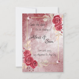 Maroon kleurthema in donkerrood kaart