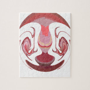 Maroon Majesty: Rustic Radiance getextureerd Afrik Legpuzzel