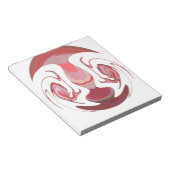 Maroon Majesty: Rustic Radiance getextureerd Afrik Notitieblok (Schuin)