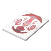 Maroon Majesty: Rustic Radiance getextureerd Afrik Notitieblok (Gedraaid)