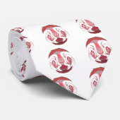 Maroon Majesty: Rustic Radiance getextureerd Afrik Stropdas (Opgerold)