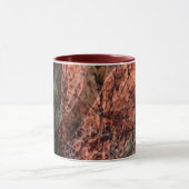 Maroon manipulé Arbres à couche Mug (Centre)