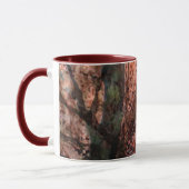 Maroon manipulé Arbres à couche Mug (Gauche)