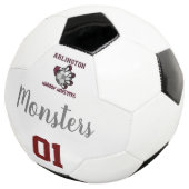 Maroon Monsters Voetbal (Drie kwart)