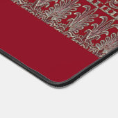 Maroon motif décoratif gris victorien (Coin)