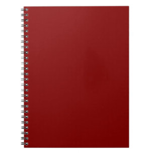 Maroon Spiral Notitieboek