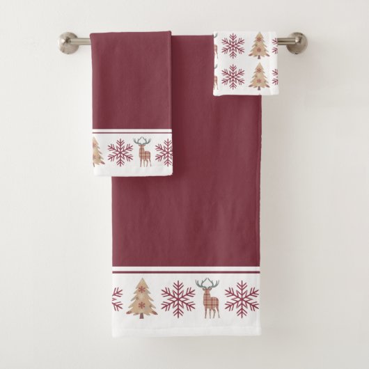 Maroon Tan Christmas, Motif de bois russe (En situation)