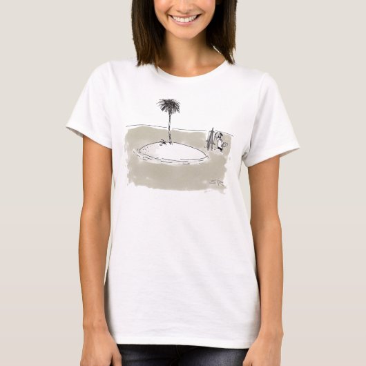 Marooned Painter-vrouwen T-shirt (Voorkant)