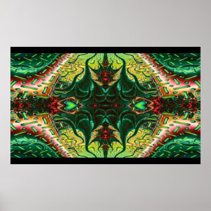 Marooned Symetrical 3D Fractal Poster