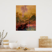 Marooned Version 2.0 (22 x 28 inch) Art Print Post (Keuken)