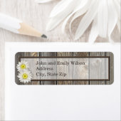 Maroquinerie rustique Retourner les étiquettes d'a (En situation)