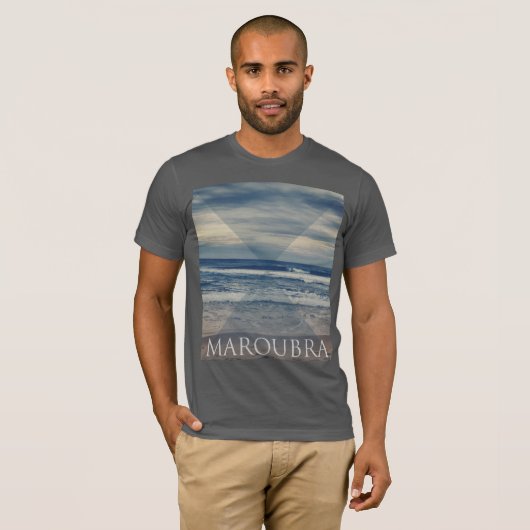 "Maroubra Break" T-shirt (Voorkant volledig)