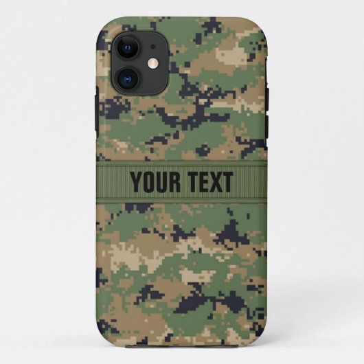 MarPat Digital Woodland Camo #2 Persoonlijk Case-Mate iPhone Case (Achterkant)