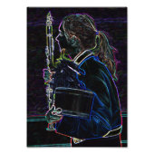 Marquage de photo Clarinetist (Devant)