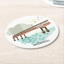 Marquam Bridge Portland Onderzetter