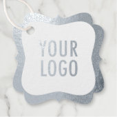 Marque Argent Foil avec les étiquettes Logo de l'e (Devant)