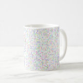 Marque avec des lettres la tasse 11oz (Devant droit)