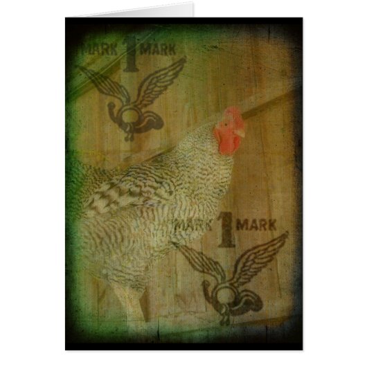 Marque Barred Rock Rooster (Devant)