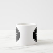 Marque Black Round Business sur Espresso Mug (Devant)