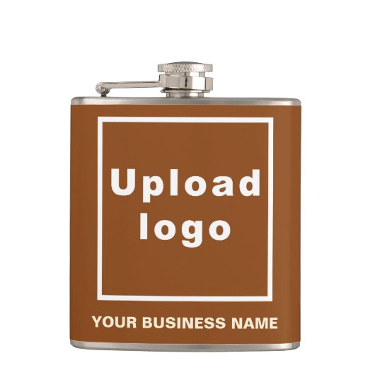 Marque Brown d'affaires sur flacon enveloppé de vi (Devant)