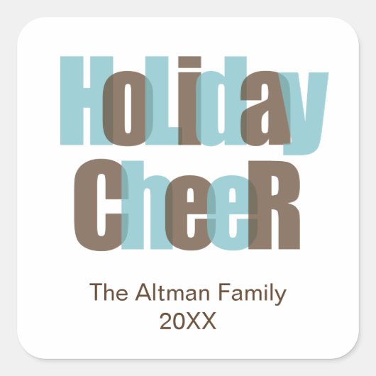 Marque cadeau étiquette (Devant)