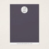 Marque Collier Logo Bijoux Carte d'affichage (Devant)