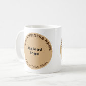 Marque commerciale Brown légère sur Mug (Devant gauche)