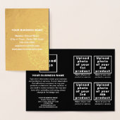 Marque commerciale couleur noire sur carte à huile (Affichage)