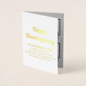 Marque commerciale gris sur la carte d'huile Thank (Devant)