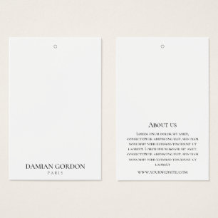 Marque commerciale simple blanche et noire Mots cl